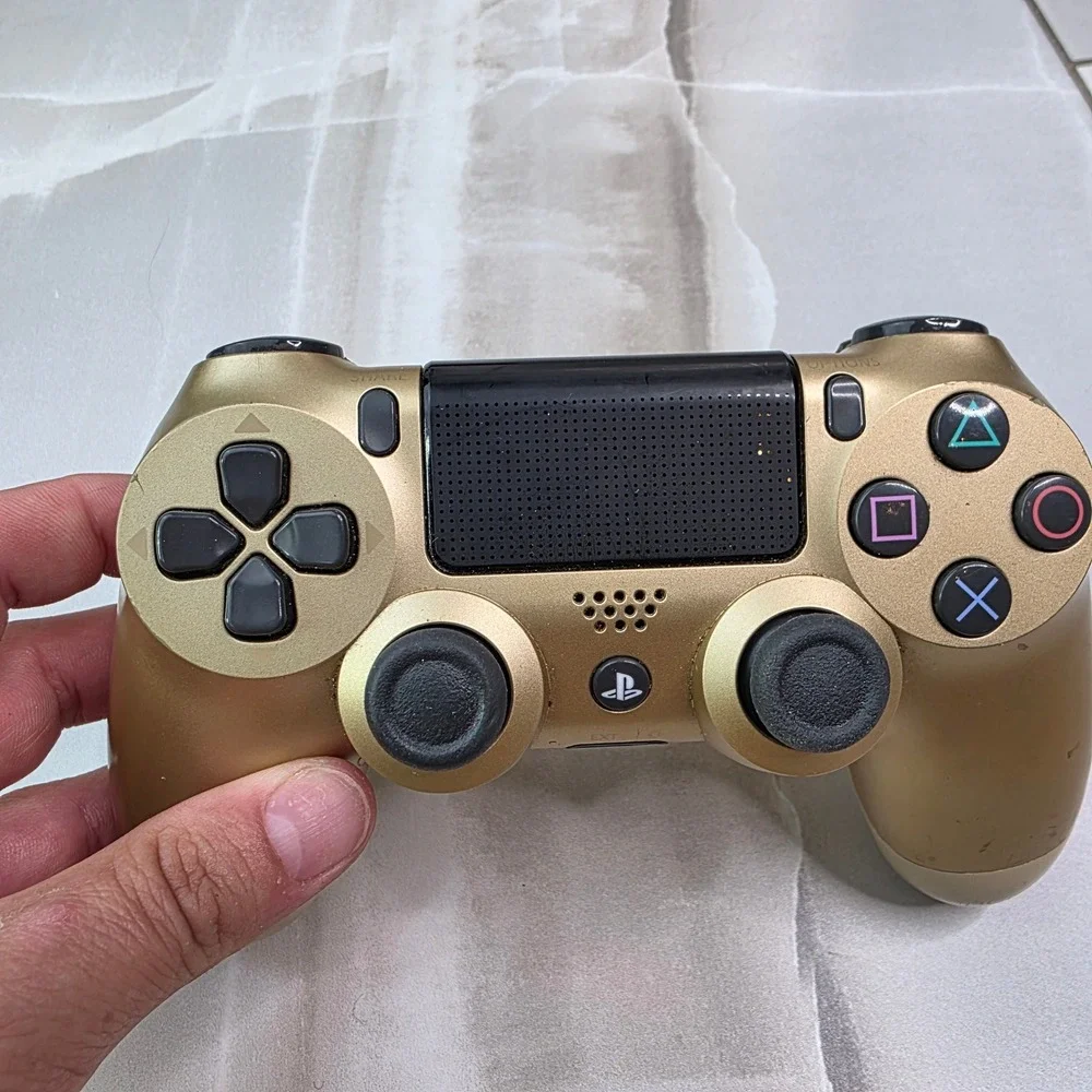 Sony PlayStation 4 DualShock 4 Wireless Controller Gold PS4 CUH-ZCT2U S3